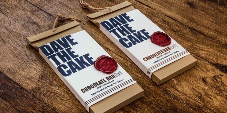 DAVE蛋糕品牌包装形象欣赏