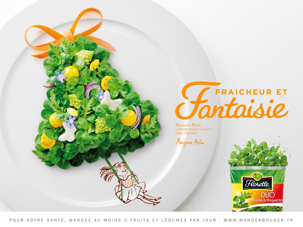 法国Florette平面广告设计