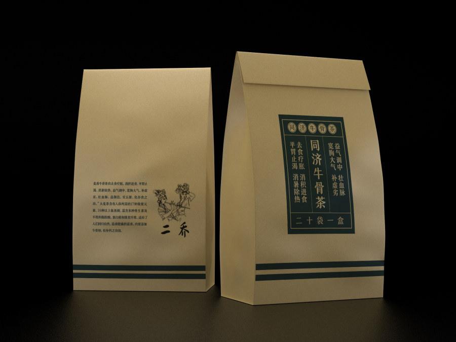 同濟牛骨茶包裝設(shè)計