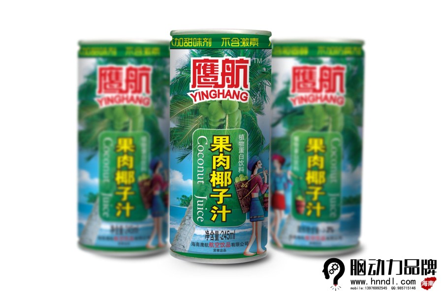 腦動(dòng)力品牌椰子汁包裝設(shè)計(jì)