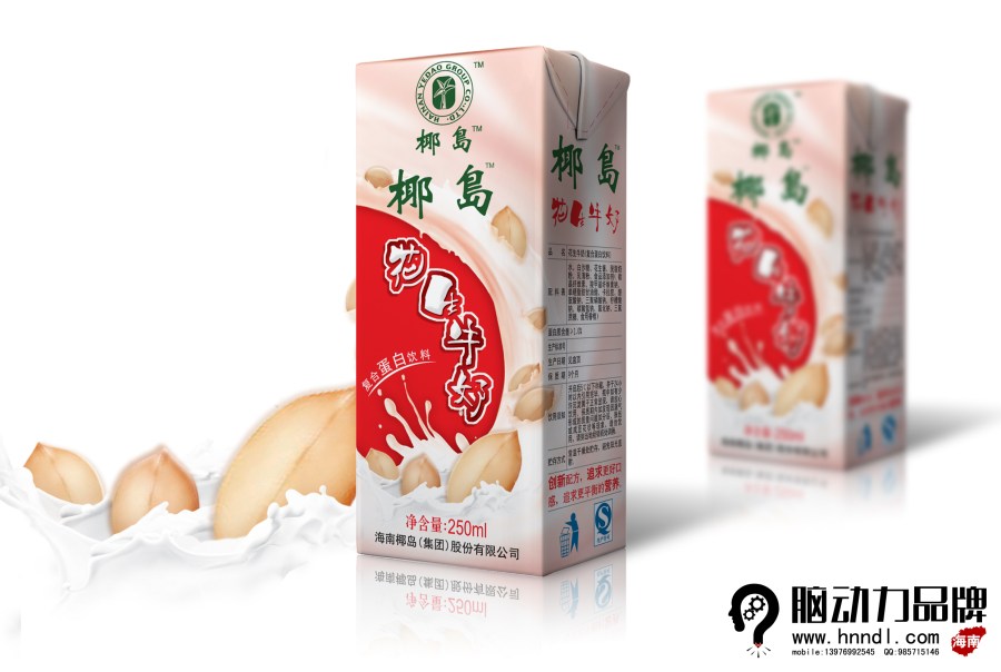 腦動(dòng)力品牌果汁奶系列包裝設(shè)計(jì)