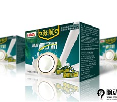 腦動力品牌椰子咖啡粉包裝設(shè)計