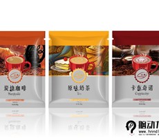 腦動力品牌咖啡包裝設(shè)計