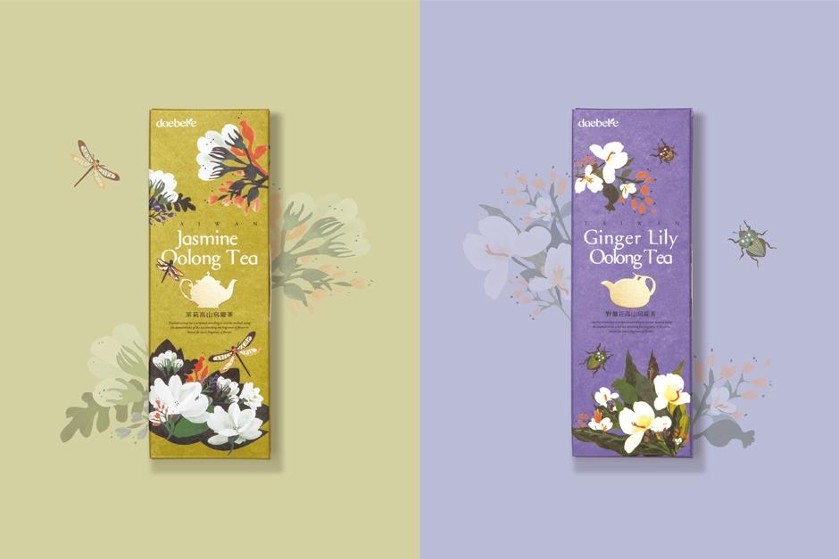 窨花茶系列包装-花香与茶气的自然和鸣