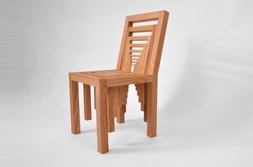 椅子框架组成的座椅