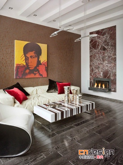 展现不一样的室内空间 时尚个性未来主义风格公寓