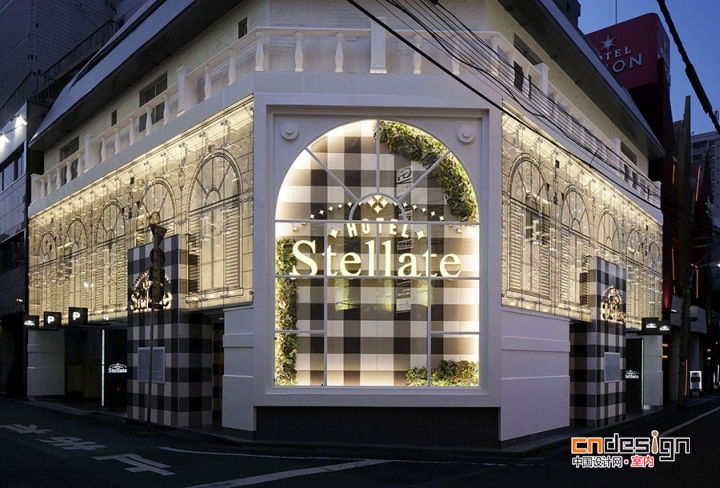 东京Stellate Shinjuku酒店空间设计