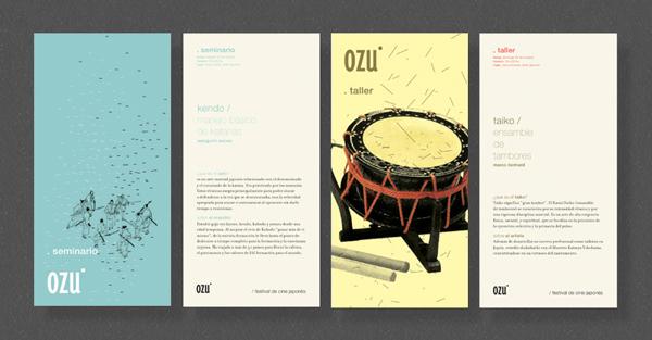 OZU - 日本电影节视觉形象设计