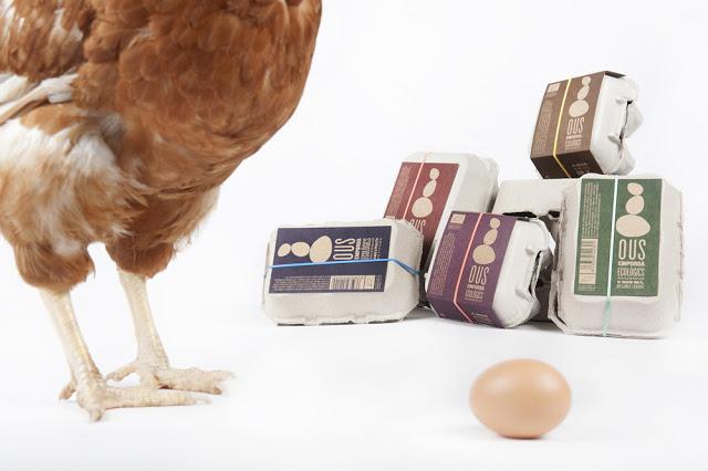 国外的一款鸡蛋包装设计