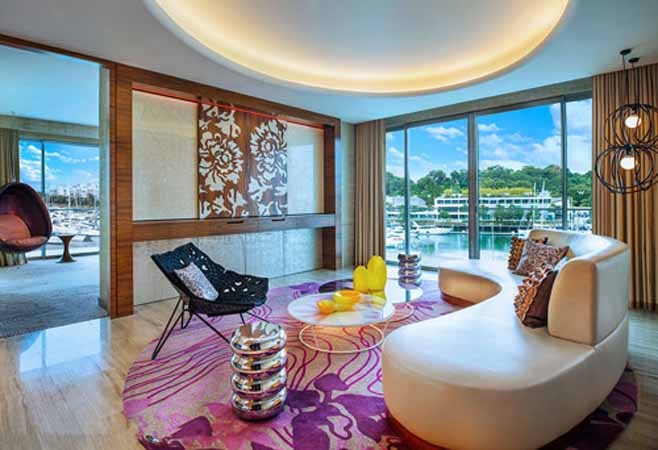 新加坡酒店中海风元素设计欣赏