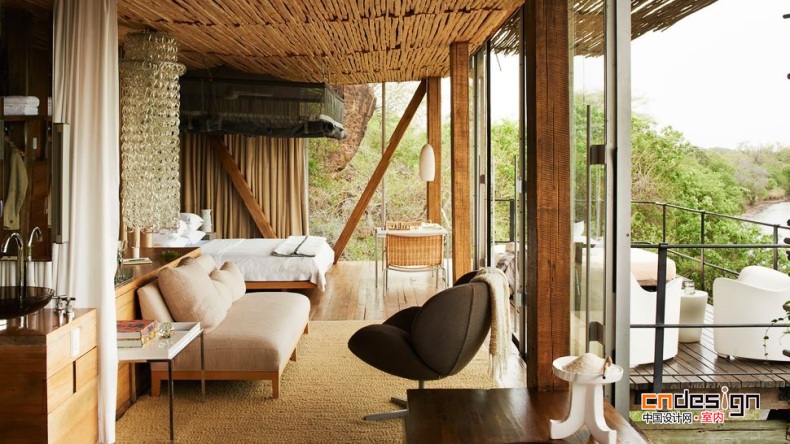 南非克鲁格国家公园莱邦博洛奇旅馆 Singita Lebombo Lodge