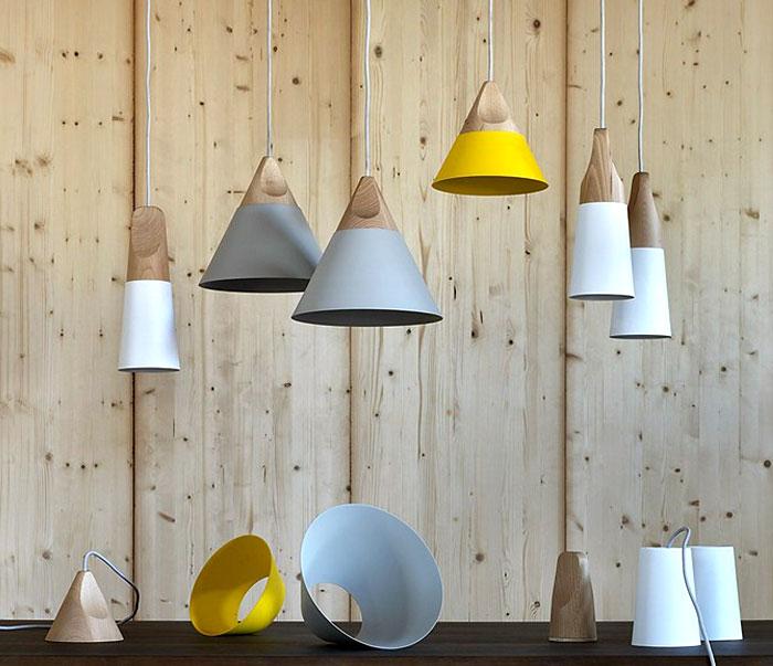木质灯具Slope Wooden Lamp