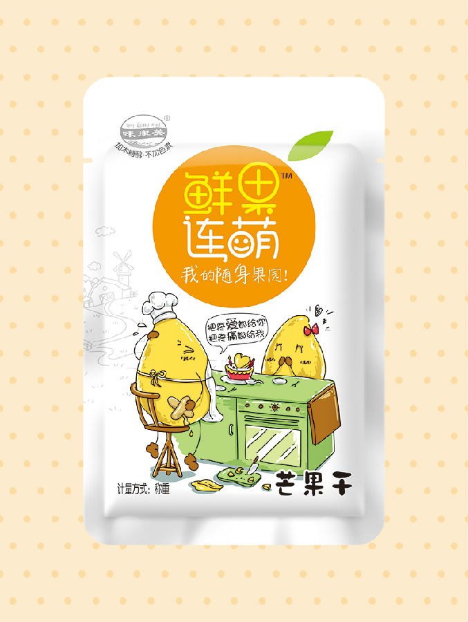 創(chuàng)意點亮生活！鮮果連萌系列蜜餞