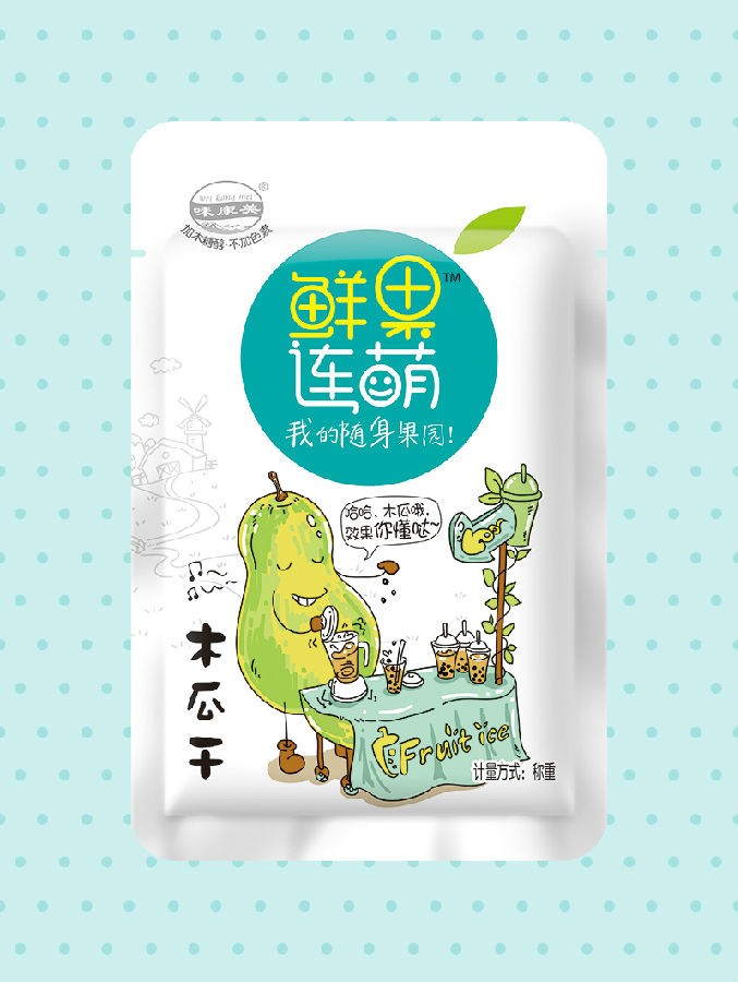 創(chuàng)意點亮生活！鮮果連萌系列蜜餞