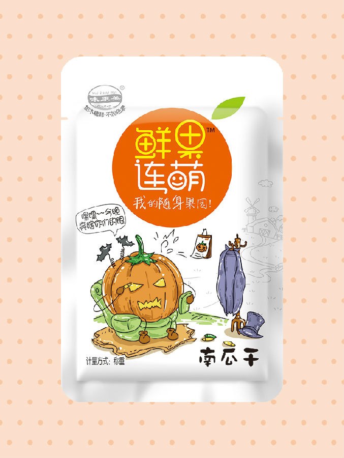 創(chuàng)意點(diǎn)亮生活！鮮果連萌系列蜜餞