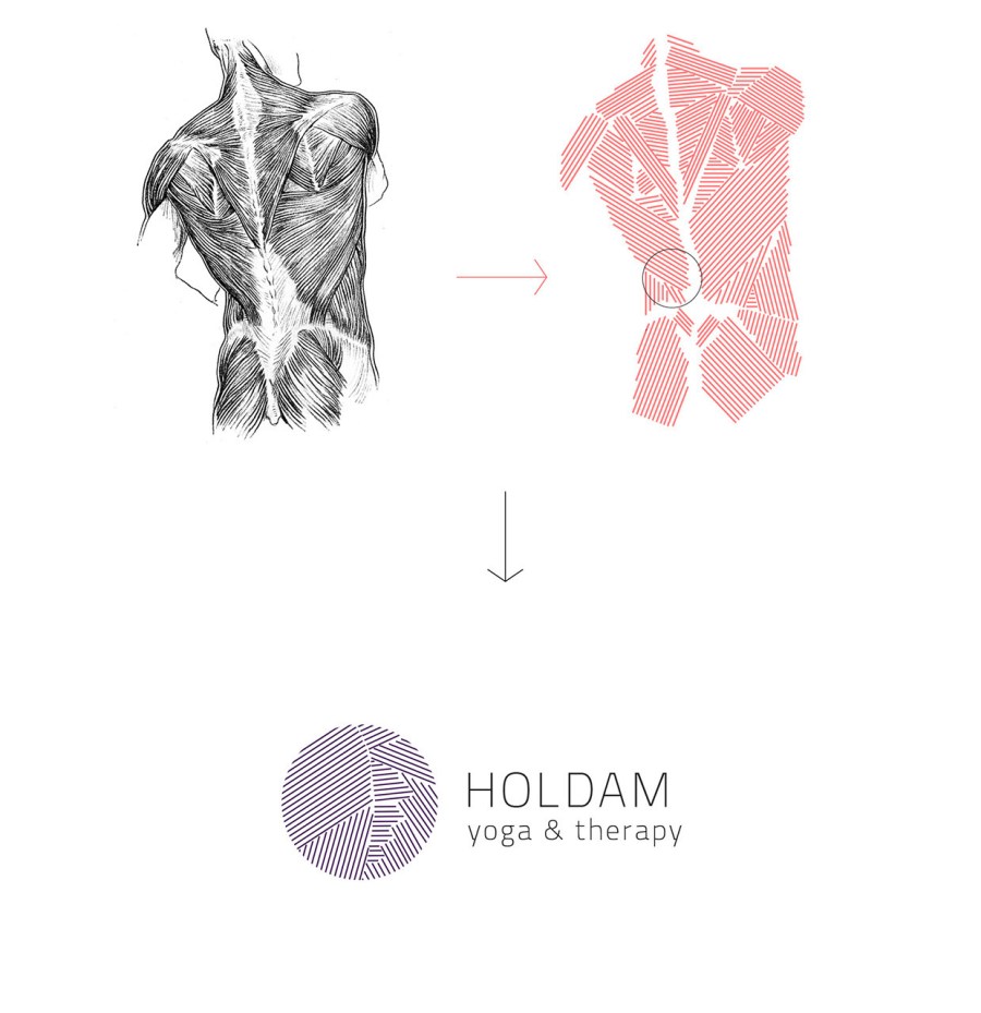 HOLDAM瑜伽工作室VI设计