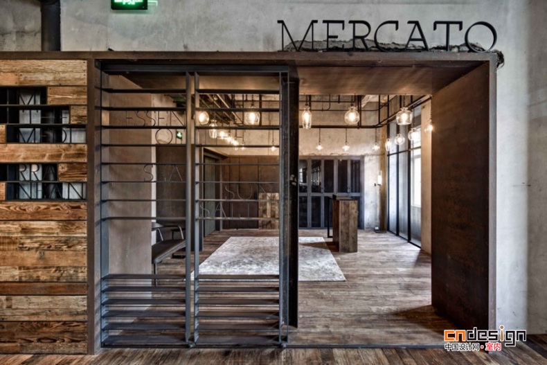Mercato意大利海岸餐厅设计-上海外滩米其林