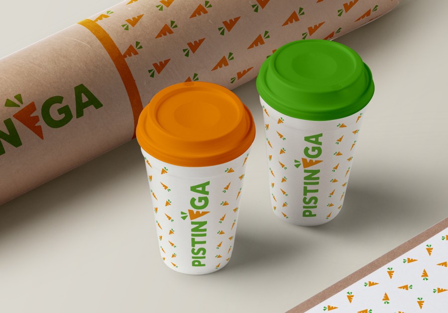 果汁吧Pistinega全新品牌形象