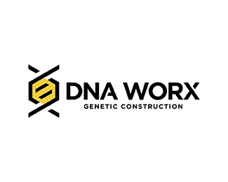 DNA为灵感的logo标志设计