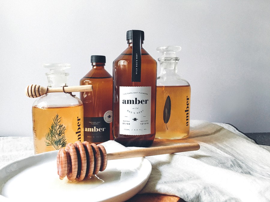 蜂蜜品牌Amber全新品牌形象