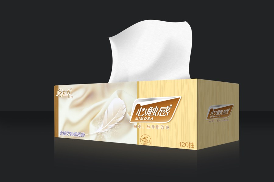上海意格包装项目：心触感—纸巾包装设计 