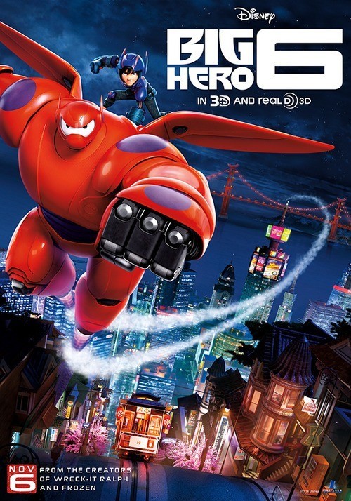 超能陸戰(zhàn)隊(duì)(Big Hero 6)電影海報(bào)欣賞