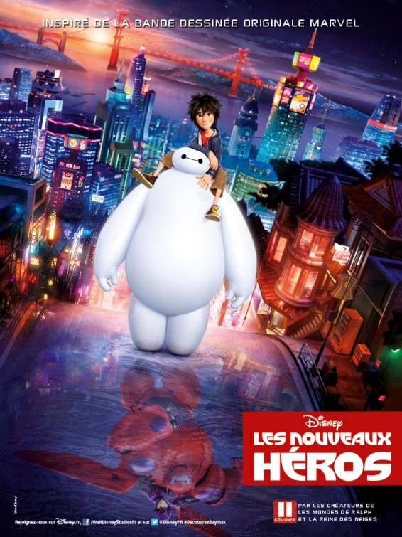 超能陆战队(Big Hero 6)电影海报欣赏