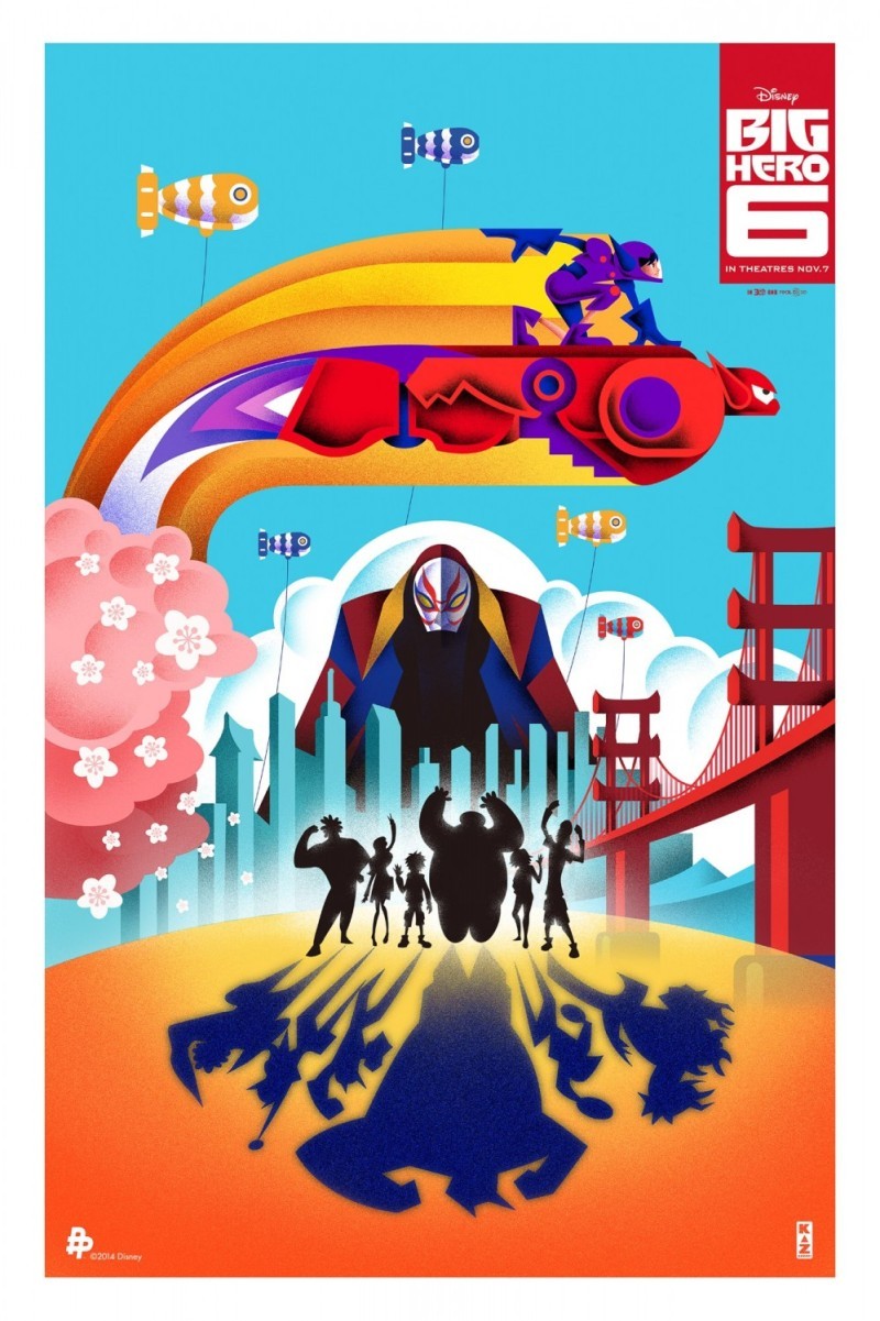 超能陆战队(Big Hero 6)电影海报欣赏