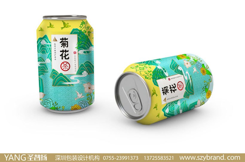 飲料包裝設(shè)計(jì)/菊花茶包裝設(shè)計(jì)