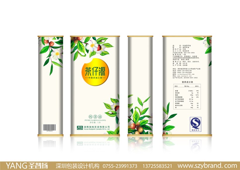 山茶油包装设计/粮油包装设计公司