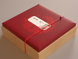 中国传统牡丹花蕊茶礼盒设计