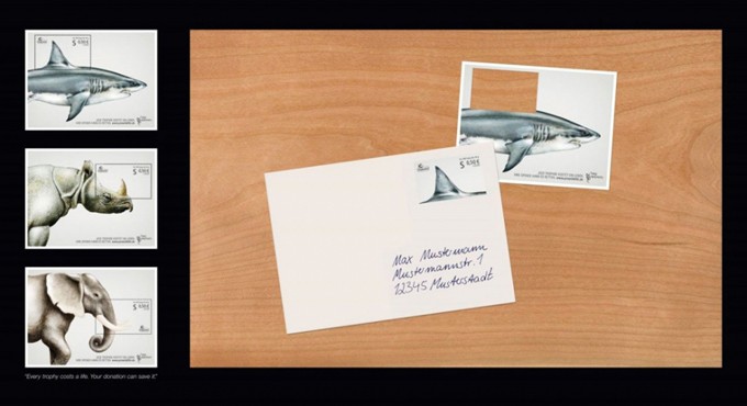 Guertlerbachmann野生动物保护创意邮票设计欣赏