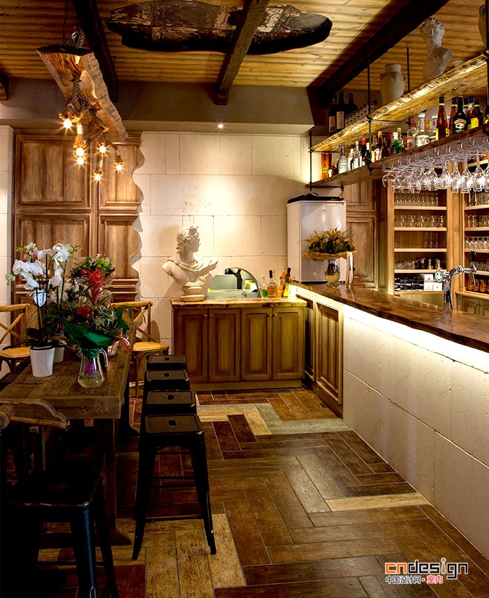 怀旧的气息和温馨的氛围希腊Rhodos餐厅设计