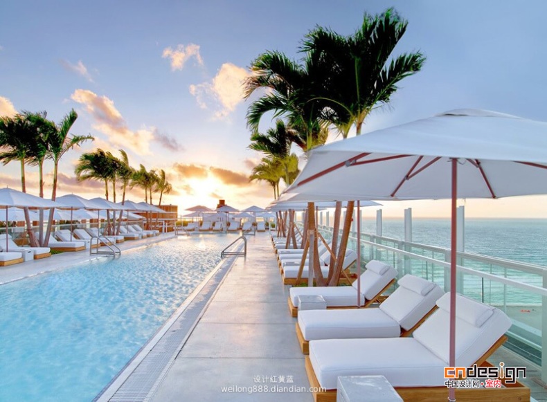 美国迈阿密的南海滩喜达屋酒店
