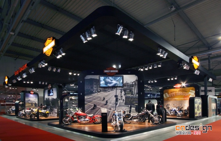 意大利Harley Davidson概念零售空间设计