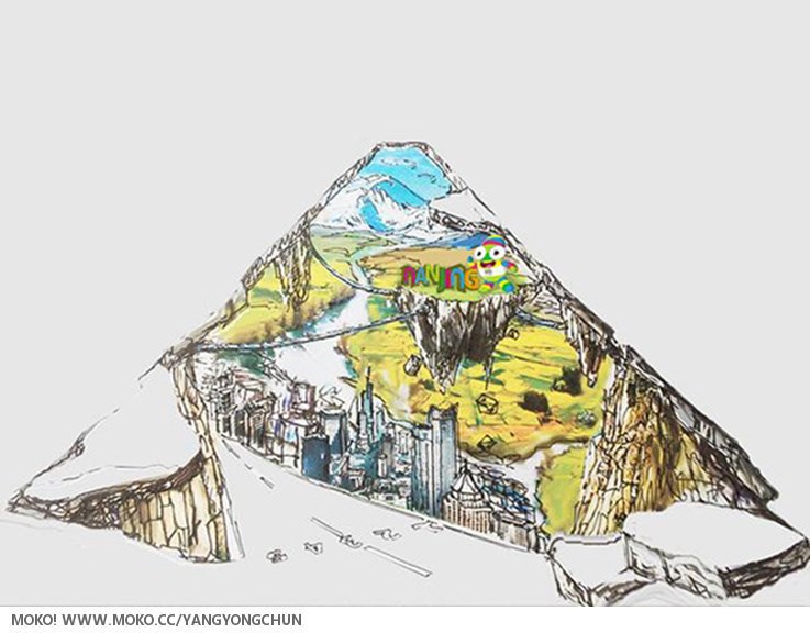 吉尼斯世界紀錄-世界最長和最大3D立體地畫《青春的律動》