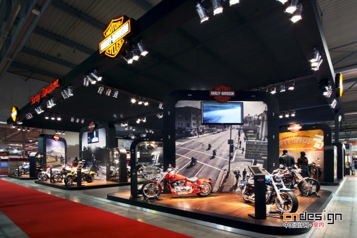 意大利Harley Davidson概念零售空间设计