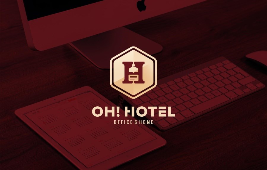 OH HOTEL 酒店標(biāo)志設(shè)計(jì)