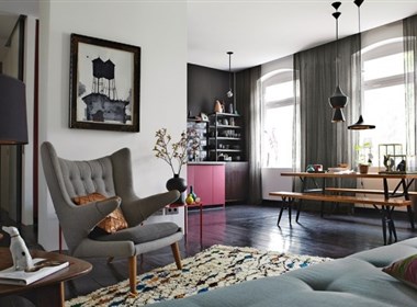 柏林暗色调时尚现代欧式设计