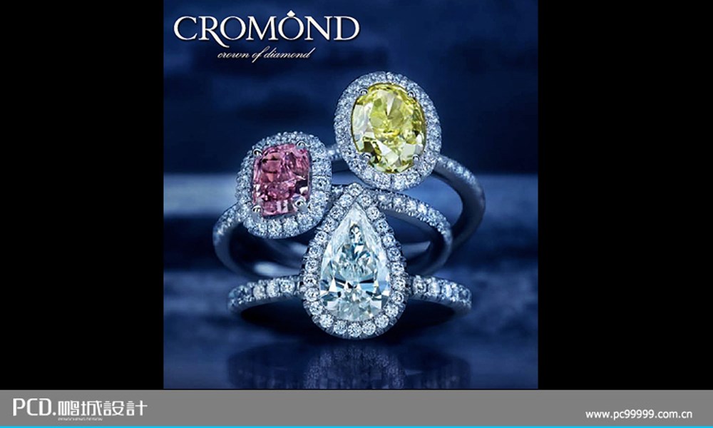 鹏城设计原创cromond珠宝品牌宣传