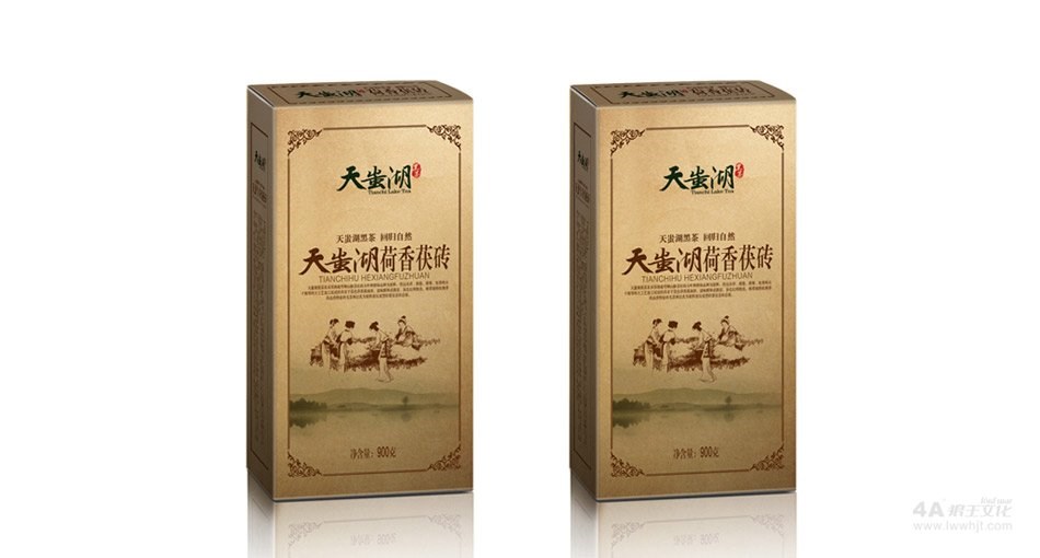 品牌策劃/包裝設計/茶葉包裝設計 天蚩湖茶葉 狼王文化案例