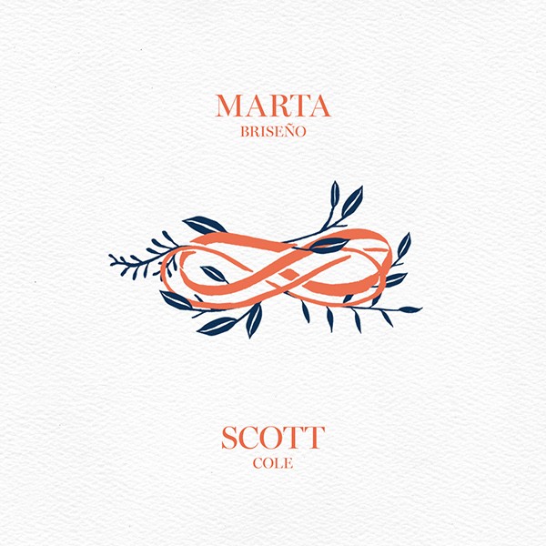 Marta & Scott婚禮邀請函