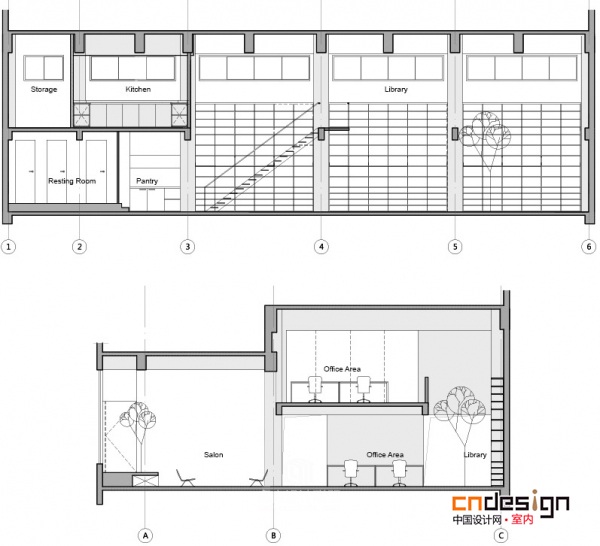 深圳蛇口WAU建筑事務(wù)所辦公室