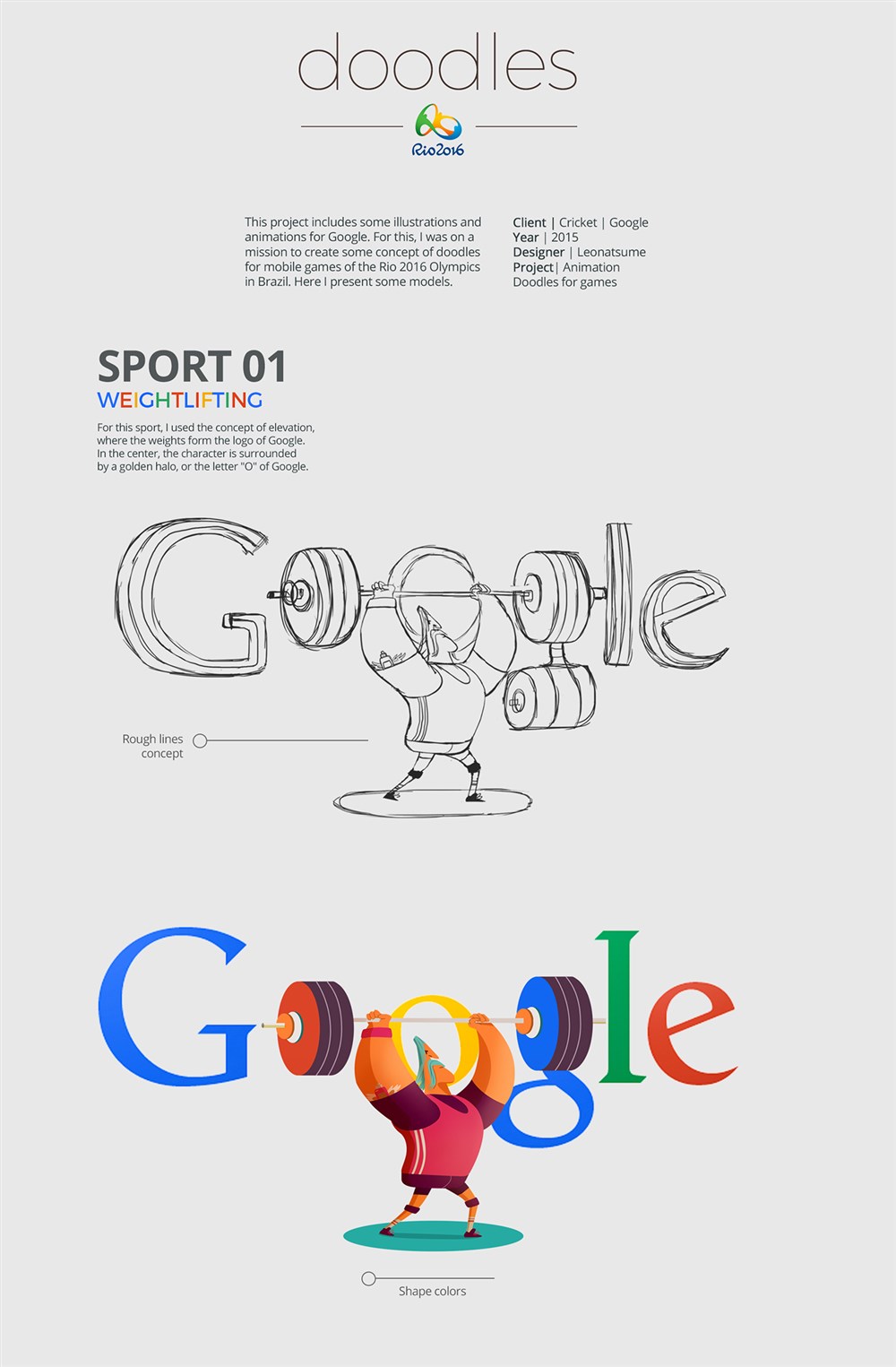 google为2016年奥林匹克运动会会定制的一款游戏