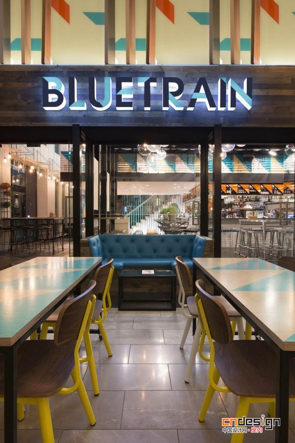 墨尔本城市咖啡馆Bluetrain