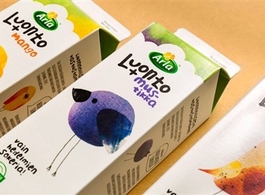 酸奶品牌包装设计欣赏