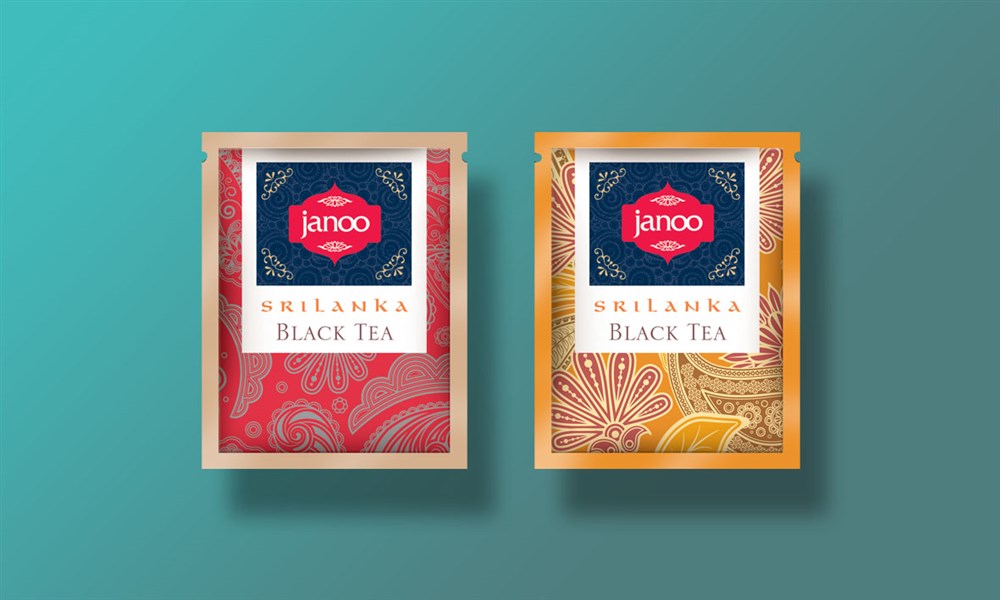 JANOO 锡兰红茶 标志及产品包装设计