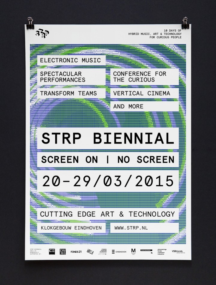 荷蘭STRP Biennial 2015視覺形象設計