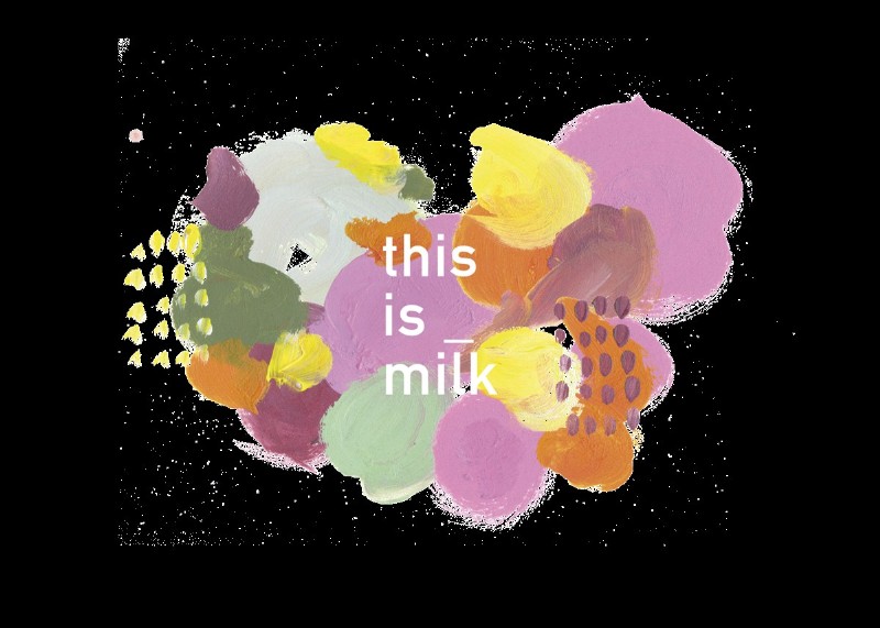 创意炫彩牛奶包装设计