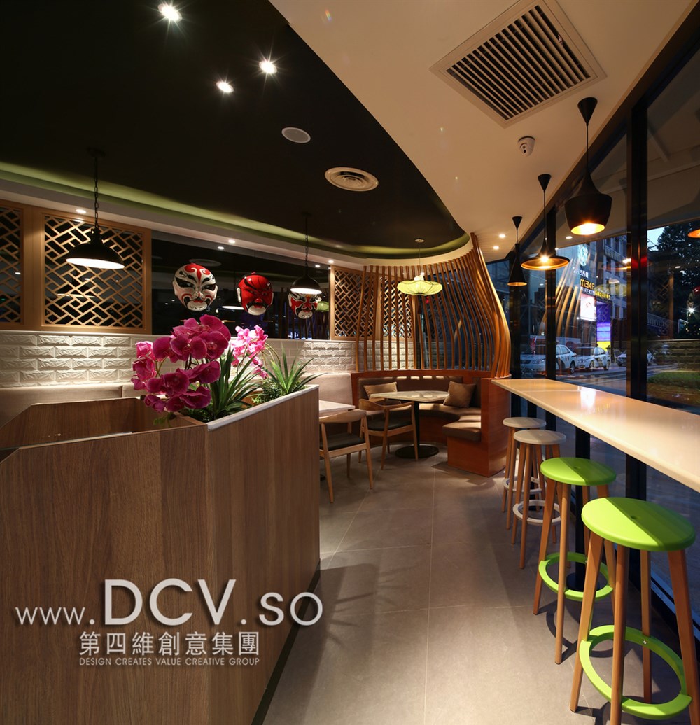 DCV公司-西安真味上上签特色创意主题餐厅量身设计